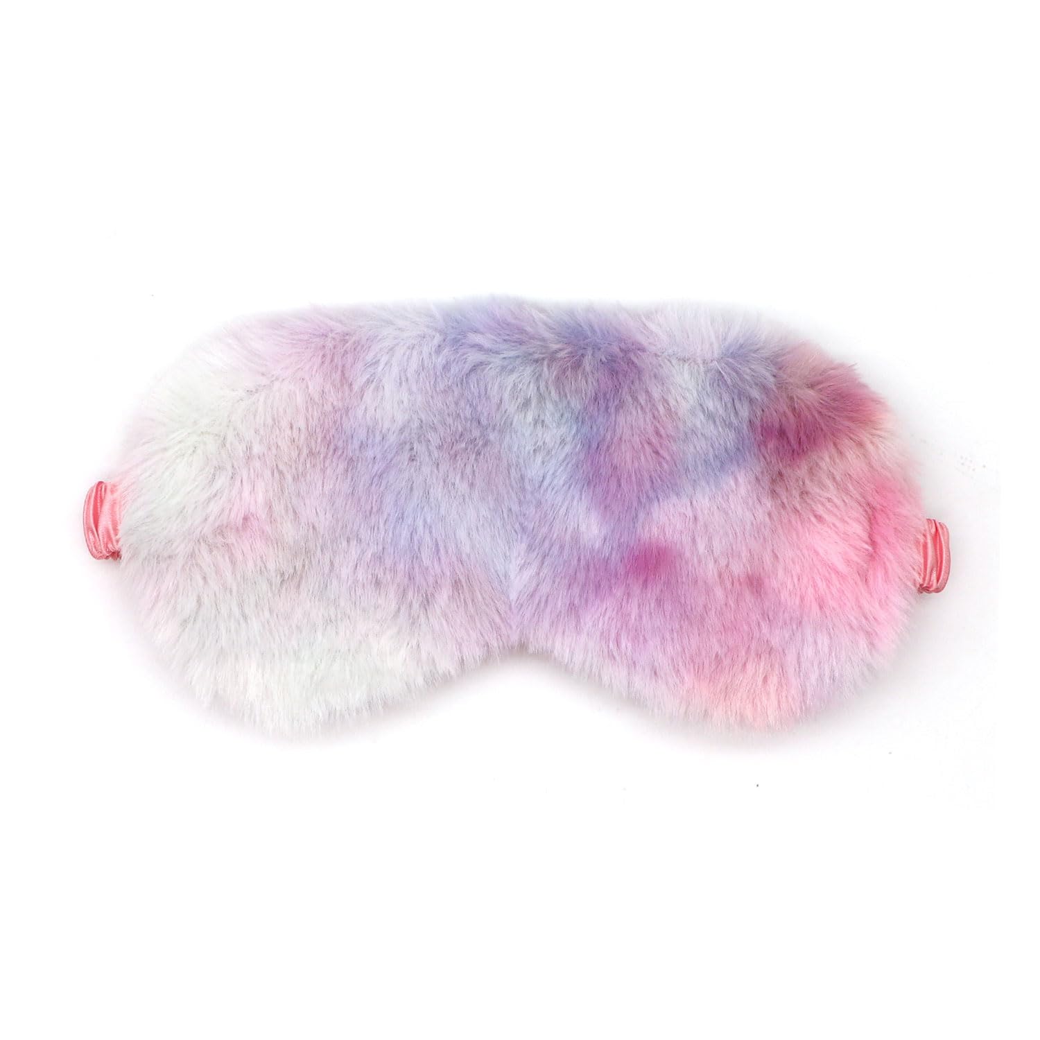 ALLY-MAGIC Plush Sleeping Eye Mask Soft Fluffy Eye Mask for Sleeping, Novelty Eyeshade Travel Eye Cover for Women Men Girls Kids Y6-XCYZ (Dark Colour)