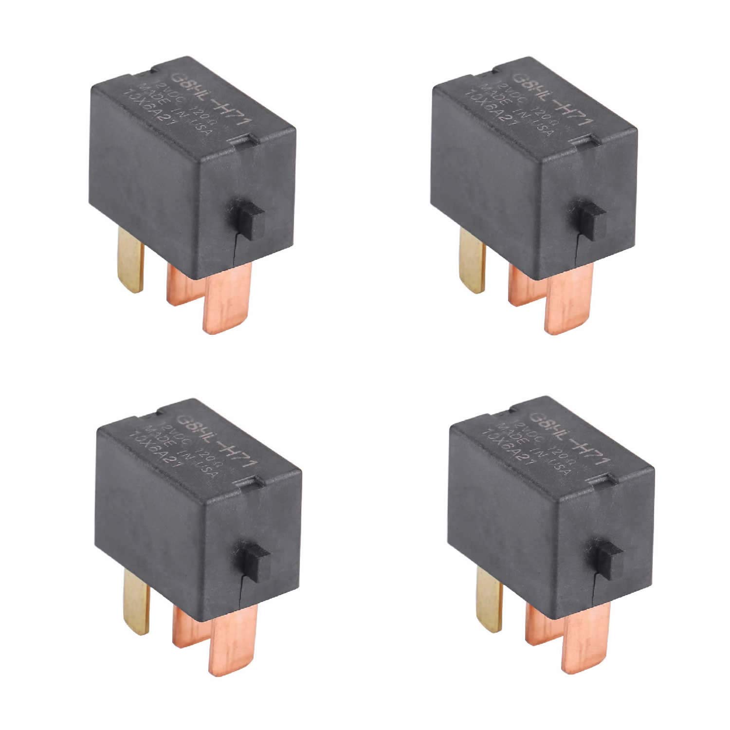 AC Starter Relay for 2003-2014 Honda Accord 2006-2014 Honda Civic 2007-2014 Acura MDX Honda CR-V Replace #39794-SDA-A05 RY1224 G8HL-H71ï¼ˆ4 Packï¼‰