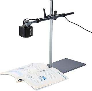 Câmera de documentos digital T60A 2448P HD USB Câmera de foco automático Scanner de documentos para ensino à distância Ensino remoto Demonstração ao vivo Webconferência compatível com Windows MacOS câmera de documento,câmera usb,para ensino a distância,câmera de documentos para professores,retroprojetor Black