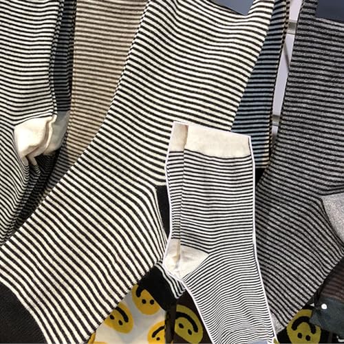 Socks for Men Classic Versatile Funny Formal Office Work Socks 3 Pairs (7-11)4