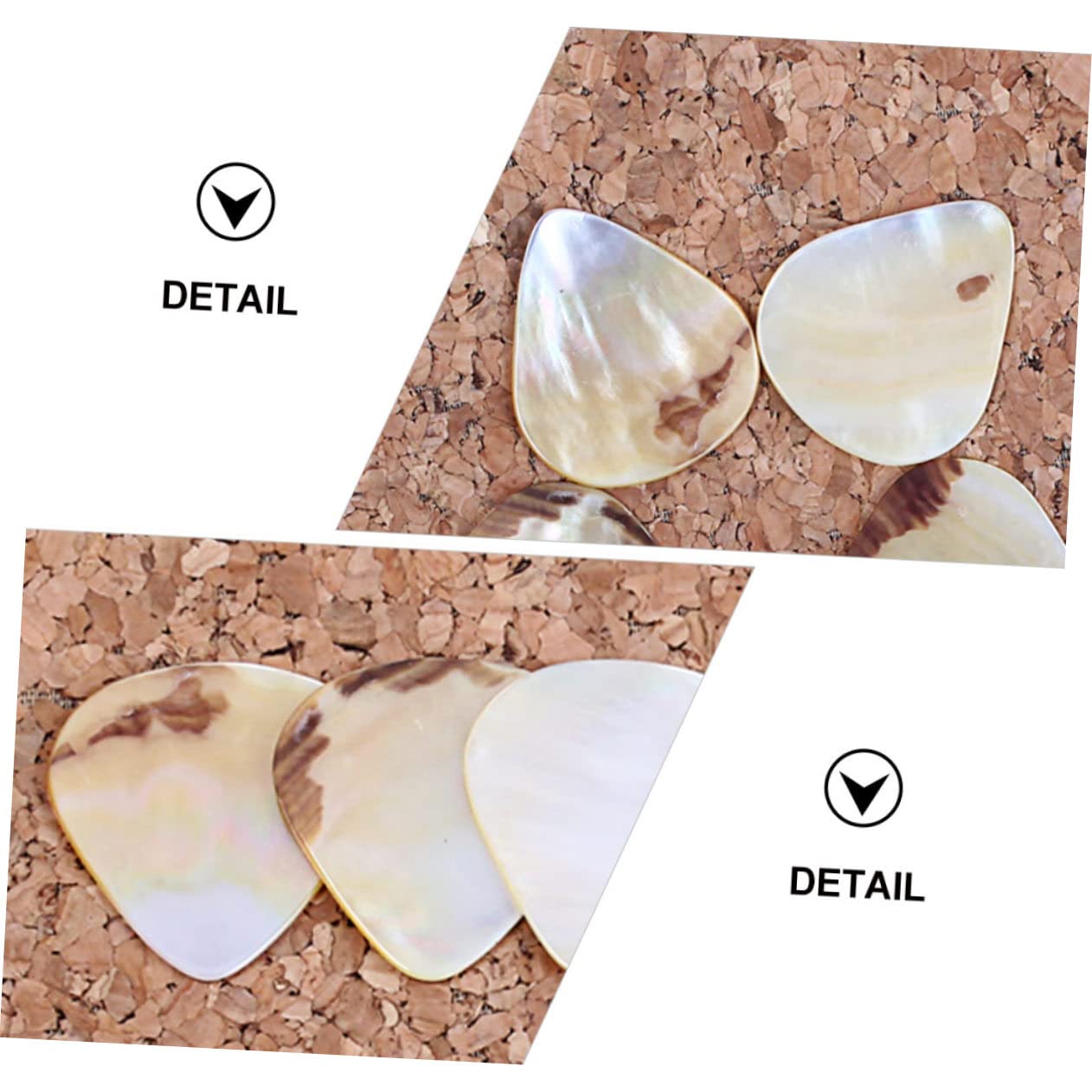 ibasenice 10stücke Gitarren-picks Aus Hochwertigem Material Akustische Gitarre Zubehör Mit Herzförmigem Design Langlebig Handpoliert Für Bass Und Ukulele
