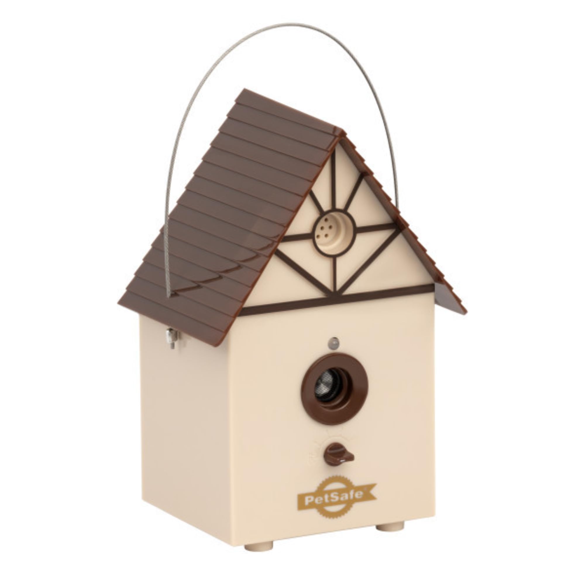 PetSafe Système Anti-Aboiement pour Chien à Ultrasons d’Extérieur Original, Maisonnette à Ultrasons, sans Collier, 15 m de Portée, Durable et Résistant aux Intempéries, pour la Plupart des Chiens