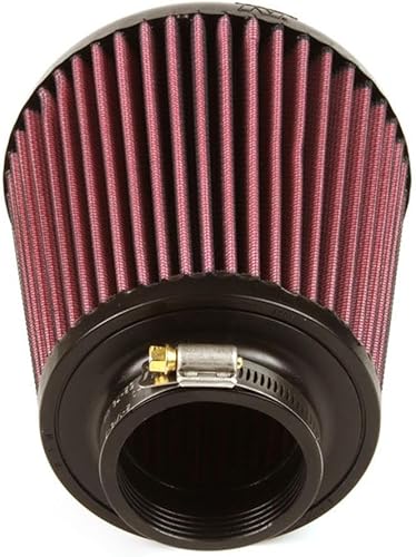 Miniatura 3 de K&N Filtro de aire universal X-Stream con abrazadera: alto rendimiento, Premium, Filtro de repuesto: Diámetro de la brida: 2.4375 pulgadas, Altura