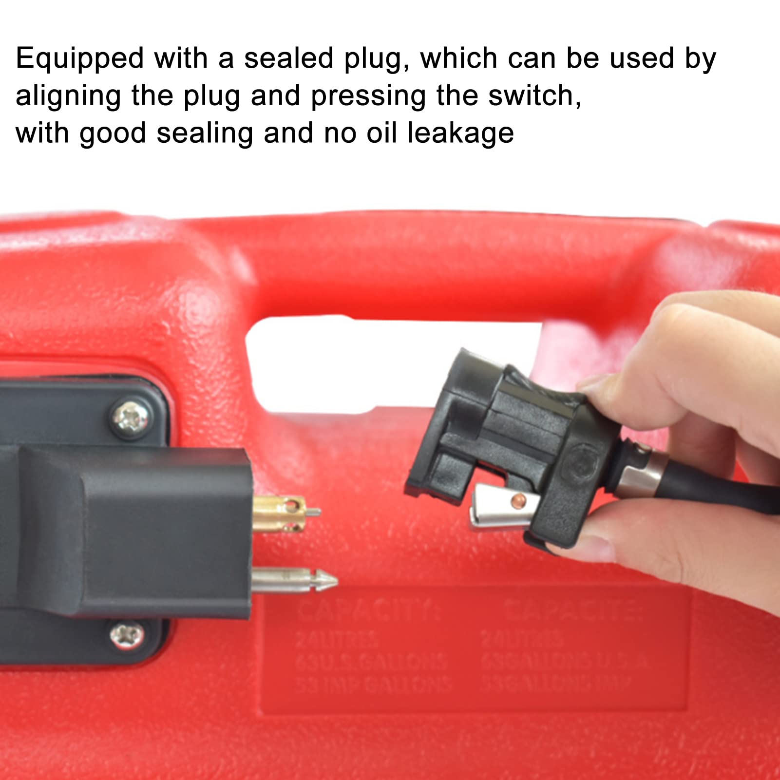 Depósito de Gasolina para Barco, Depósito de Gasolina de Plástico 24L para Viajar para Navegar