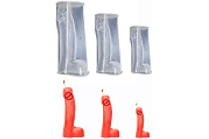 3 Fun Penis Pan Silicone Candle Making Molds