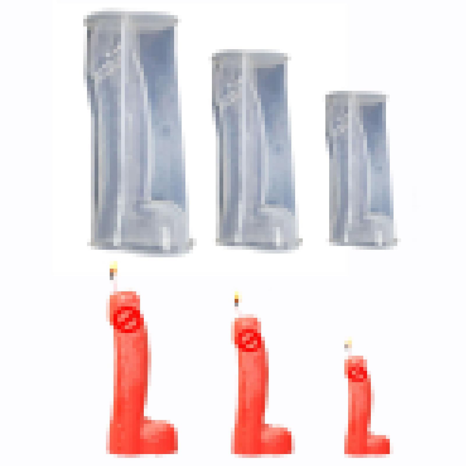 3 Penis Candle Molds for Candle Making, Fun Candle ...
