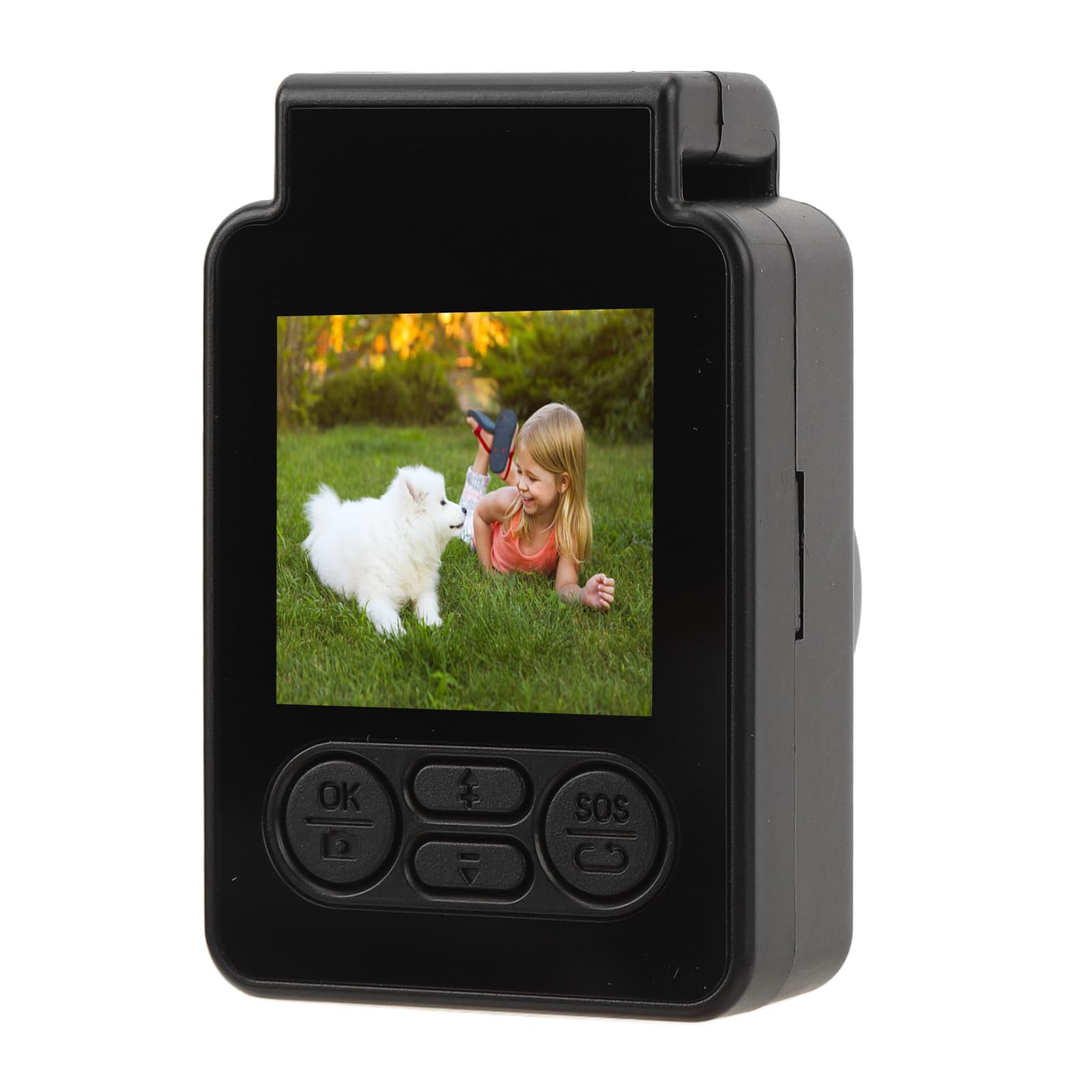 Obroża dla Kota HD 1080P z Nagrywaniem Wideo Bezprzewodowa Mini Kamera Sportowa, Mała Kamera Akcji, z kartą 32 GB, Kamera Korpusowa na Artykuły dla Zwierząt, Rzeczy, na Zewnątrz,