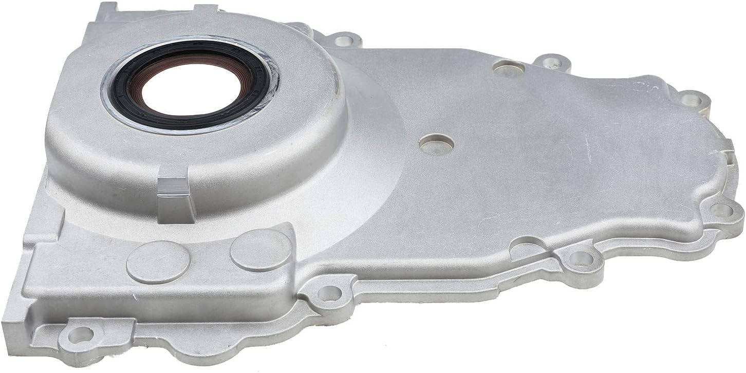 A-Premium Engine Timing Cover with Gasket Compatible with Chevrolet Silverado 1500/1500 Classic/2500 HD/3500 Tahoe Suburban Express GMC Sierra Yukon