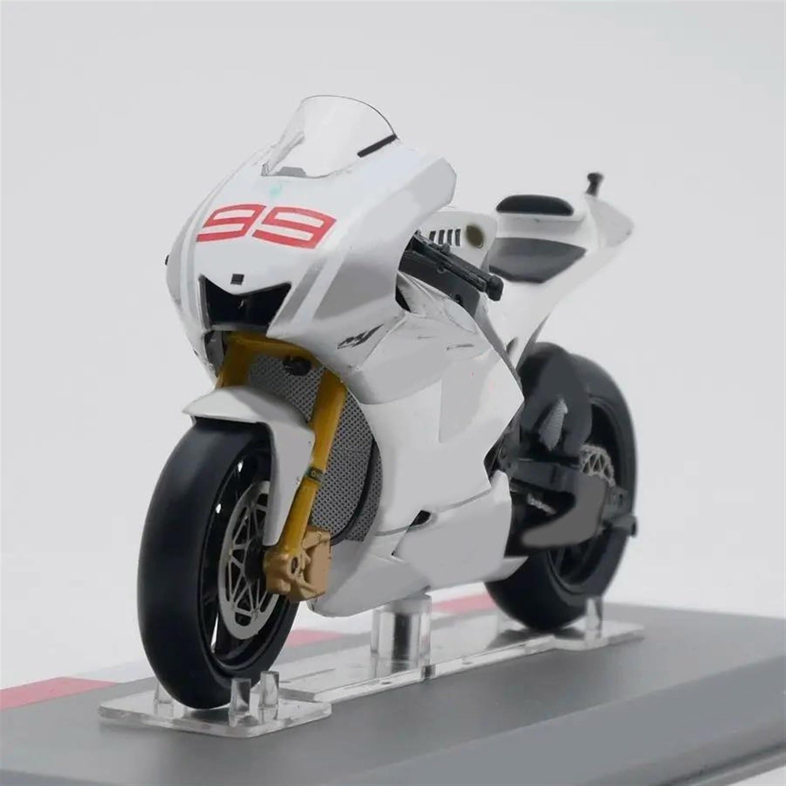 SEYXF Motorbike Toy Motorcycle Simulation Diecast Model Collection Gift 1:18 for Y-AMAHA YZR-M1 2009