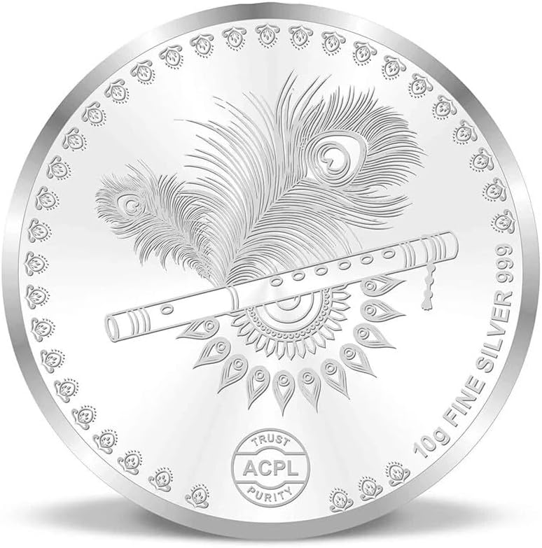 Radha Krishnaji/Radhe Krishna 999 Pure Silver (005) (20 Grams)