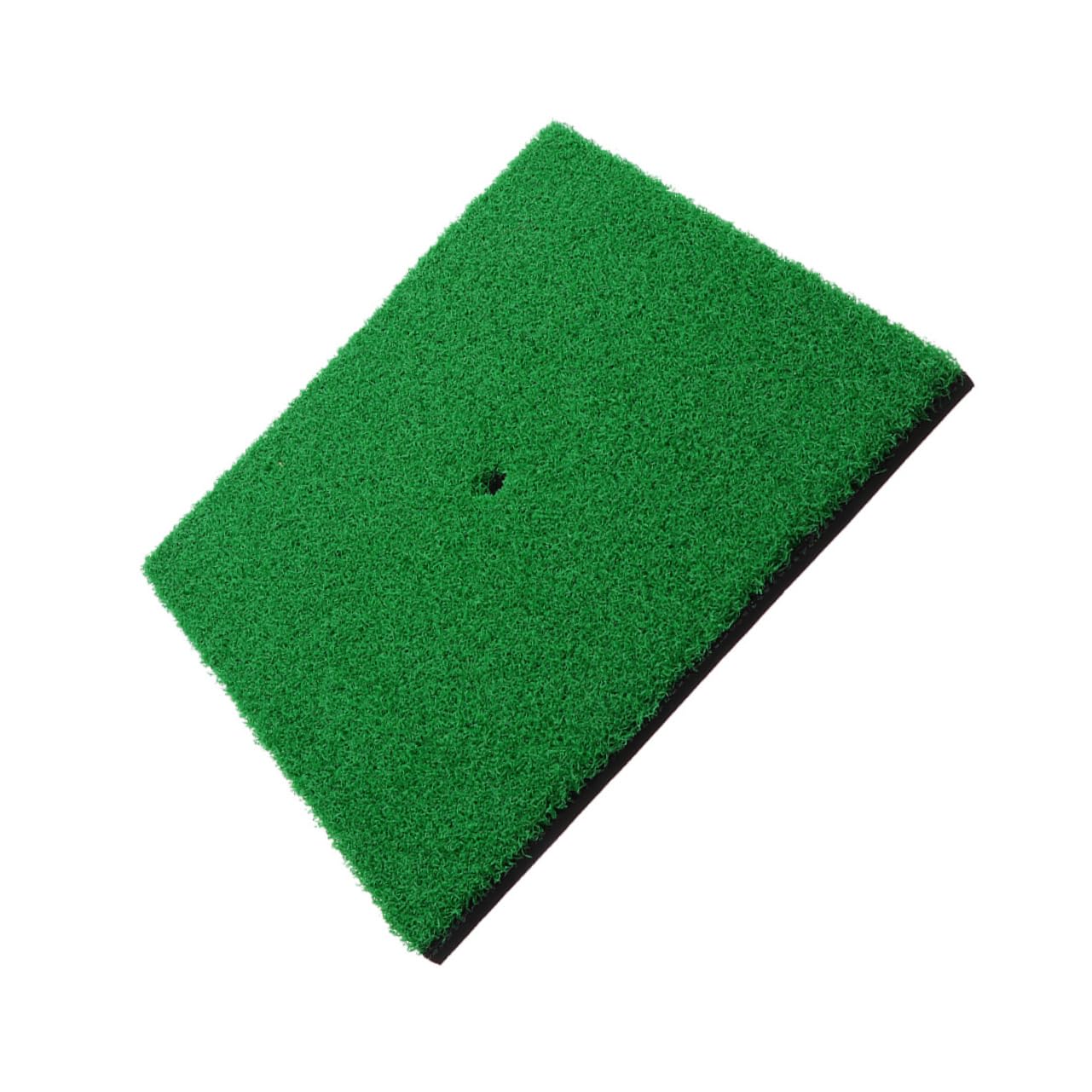 NAMOARLY Golfing Practice Mat 30x30cm Golfs Hitting Pad Outdoor Turf Mat for Training Tool