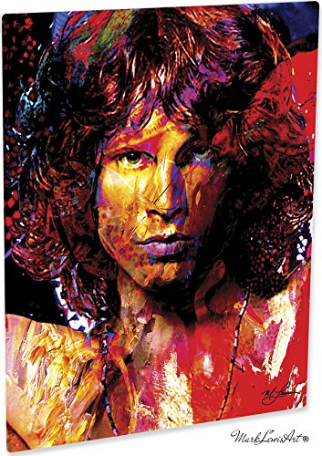 Jim Morrison Wall Art Print Signed Aluminum - Pop Wall Art Home Decor Window ...