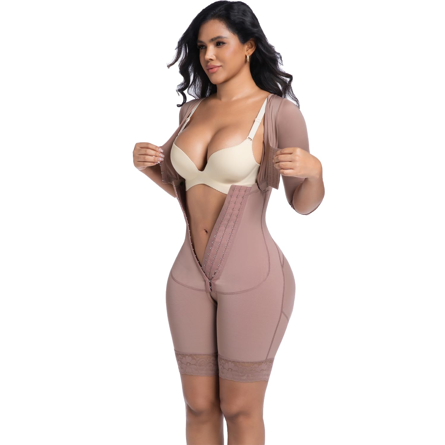 Fajas Colombianas Moldeadoras Full Body Shaper for Women, High Compression Shapewear Tummy Control