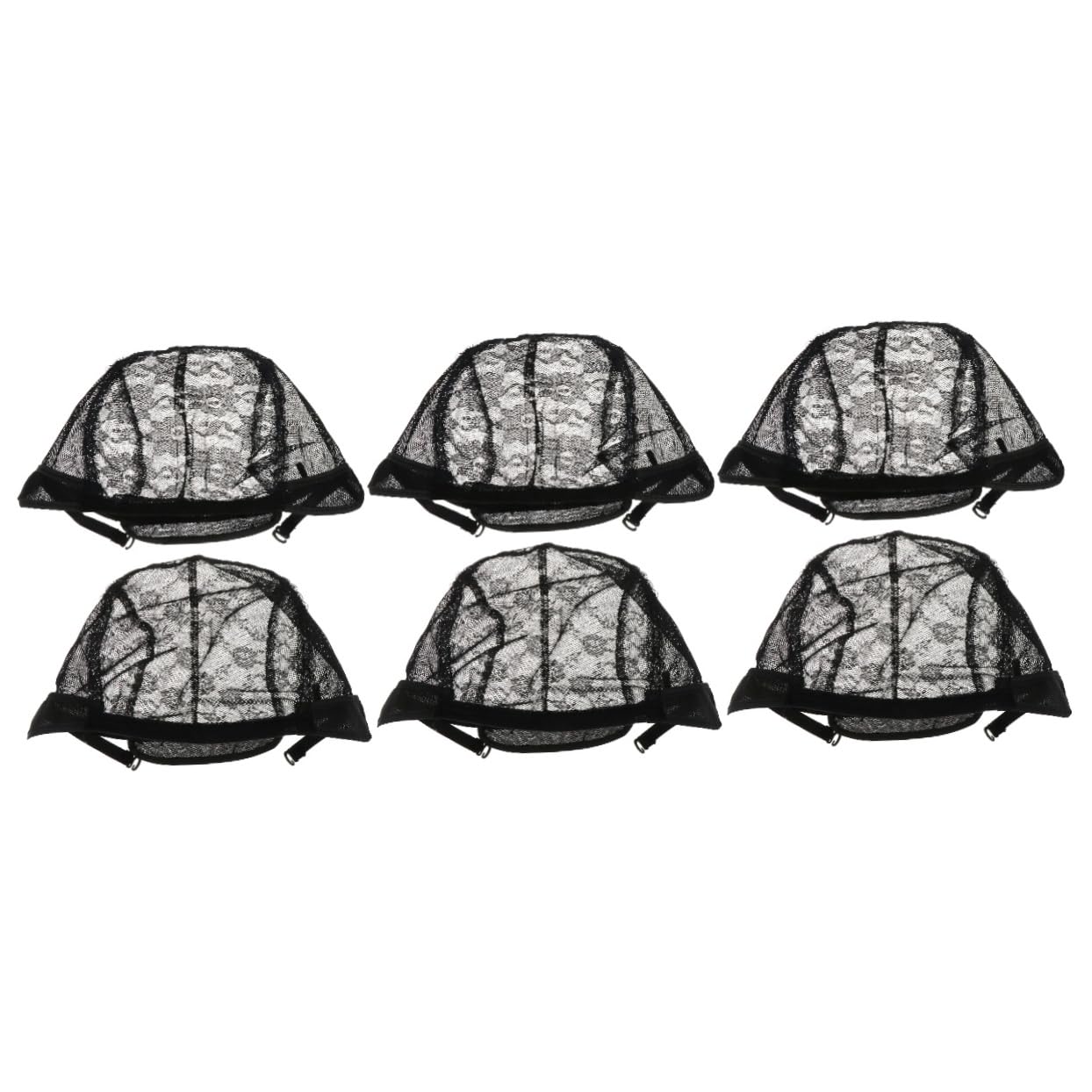Beavorty 12 Piezas Gorro De Peluca De Encaje Redecillas De Encaje Para Hacer Pelucas Sombrero De Peluca De Malla Gorras Para Hacer Pelucas Ajustable Tela Sombrero Tejido Perder
