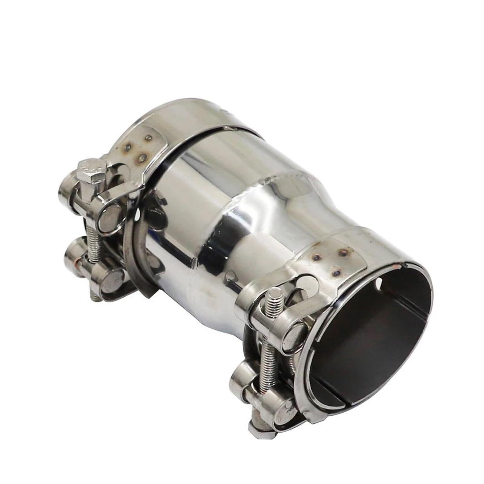 Acciaio Inox 70mm Da 55mm Adattatore Sistema Scarico Tubo Pezzo Di Riduzione