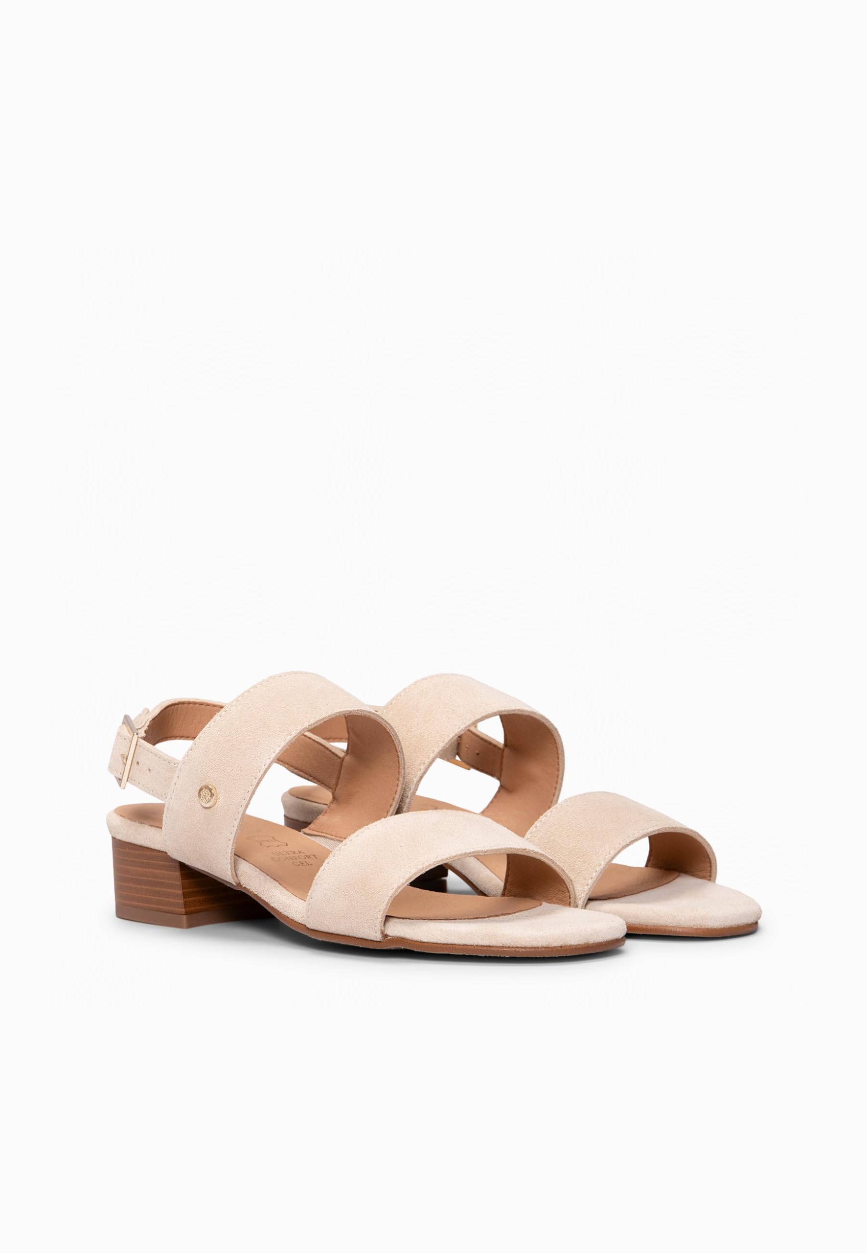 miMaO. Sandalias de tacón ancho. Hechas y fabricadas en España