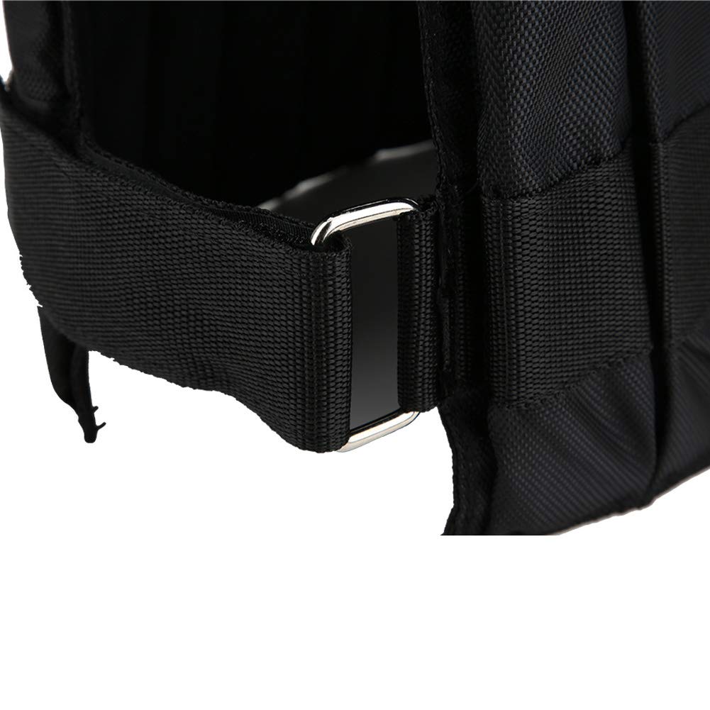 Gilet lesté de Sport, Maximale Réglable de 20 Kg, Veste Lestée, Gilet D'entraînement D'exercice