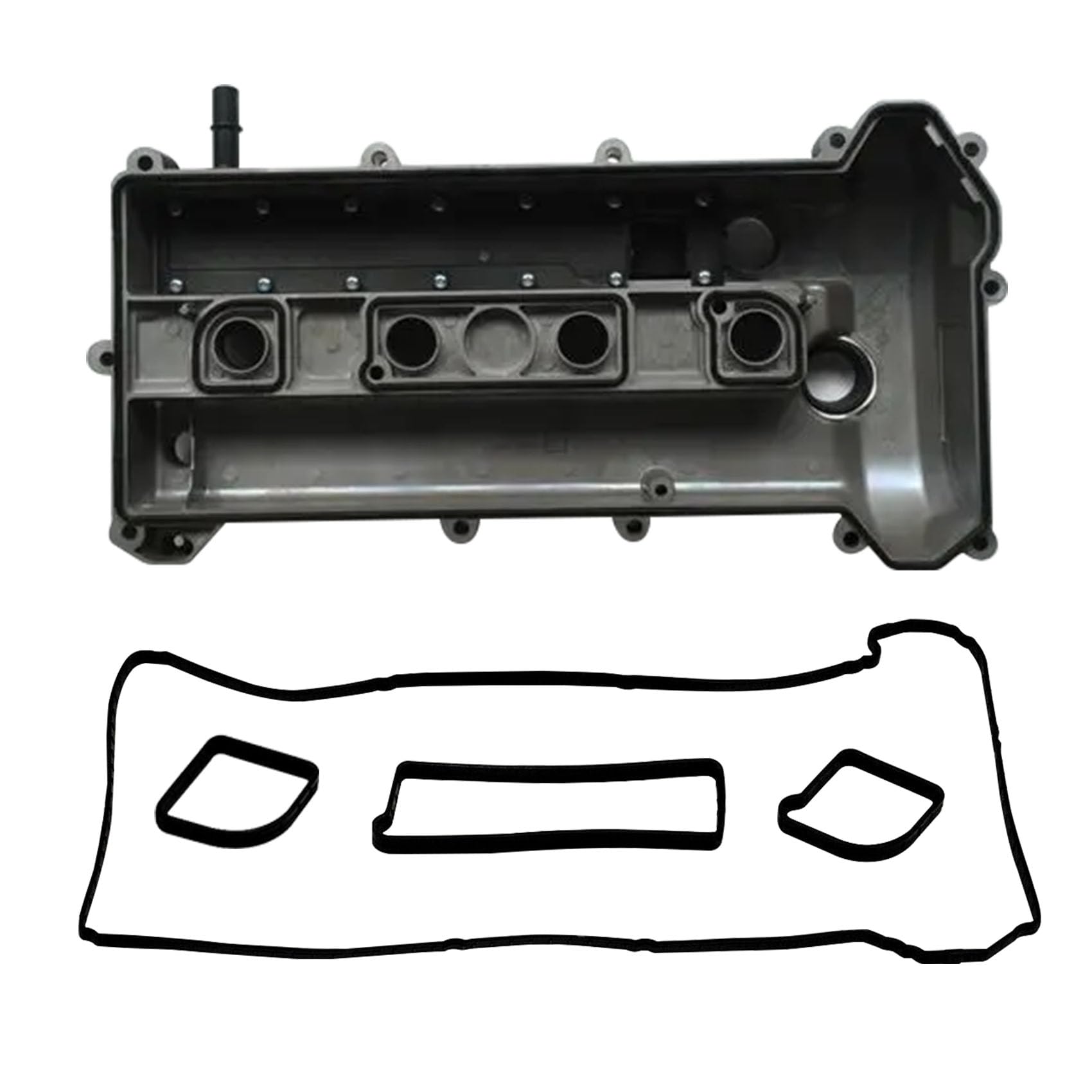 Lecctso Valve Cover Gasket Set, VS 50639 R-1 Engine Valve Cover Gasket Compatible with 2004-2017 Ford Escape Focus Fusion Ranger 2003-2013 Mazda 3 5 6