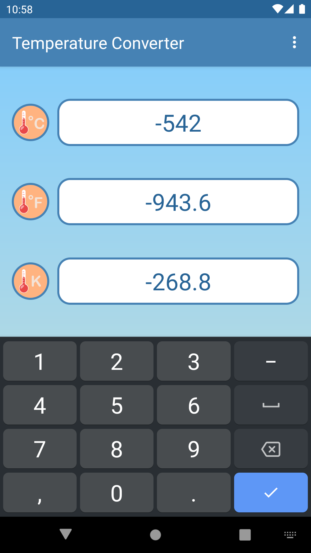 Temperature Converter - App on Amazon Appstore