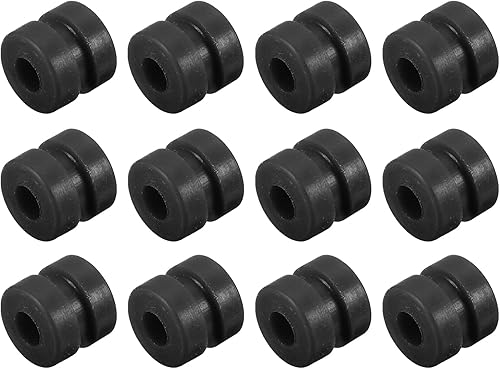 MECCANIXITY Bolas de goma antivibraciones RC para control remoto F4 F7 controlador de vuelo M2x4mm (negro), paquete de 24