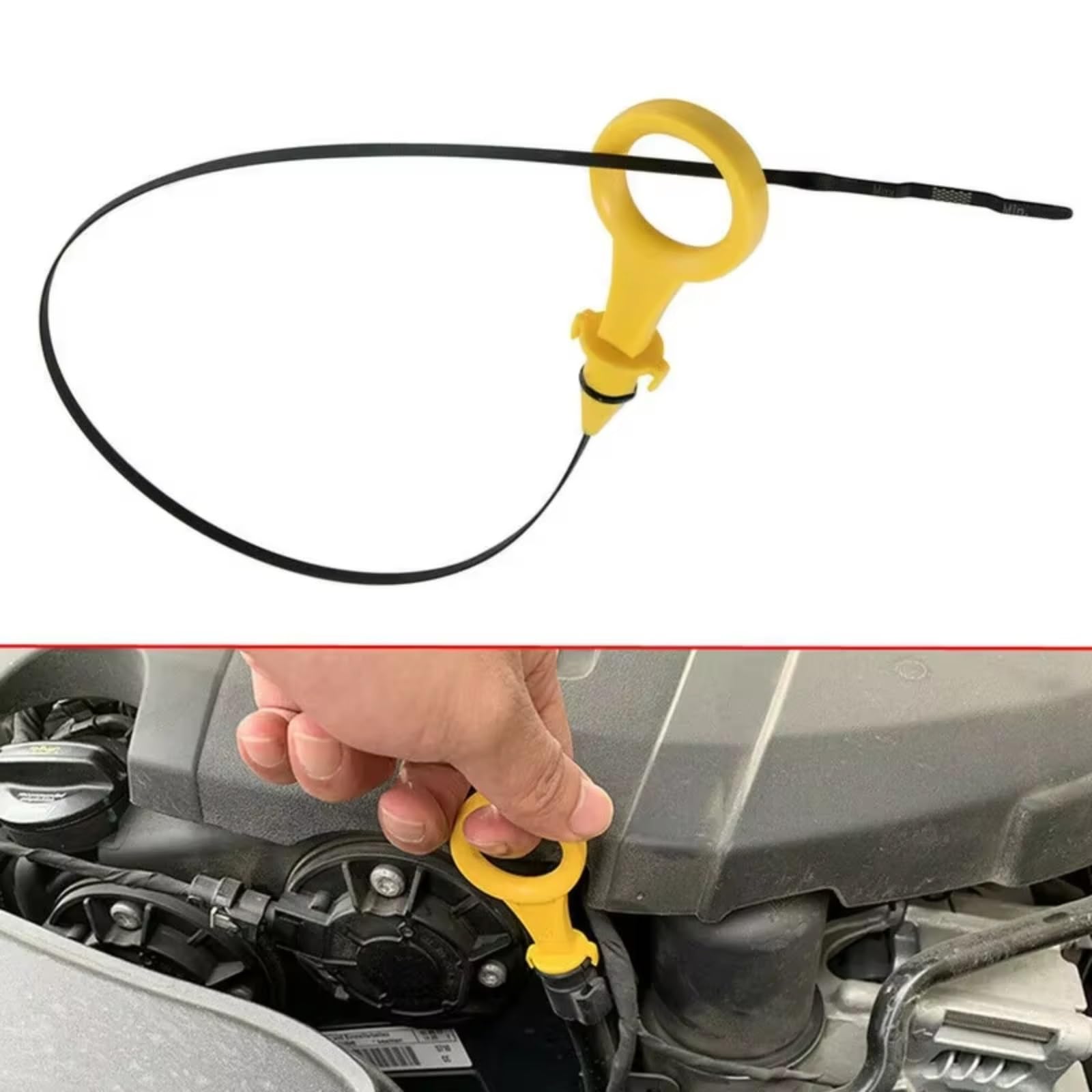 Accessori per A4 2009 2010 2011 2012 2013 2014 2015 2016 2017 Asta di Livello Olio Motore Strumento per Asta di Livello Accessori Auto 06H115611E