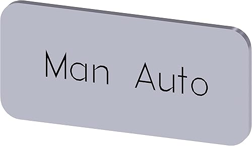 Siemens Indus. Sector – étiquette de la plaque Man auto 3su1900 – 0 AC81 – 0EA0