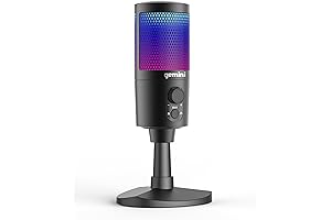 Gemini Sound GSM100USB – Live Streaming Microphone Made for Twitch Stars