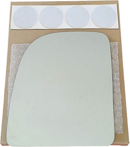 Espejo y adhesivo, para camionetas Pickup Ford F250 F350 F450, 99-07  camionetas E250 E350, 02-12  vehículos utilitarios 00-05, repuesto para lado