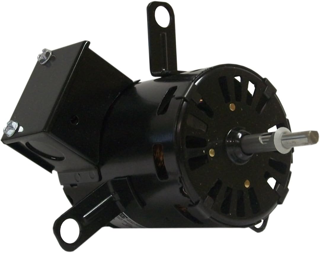 Fasco D1161 3.3-Inch Diameter Shaded Pole Motor, 1/15-1/25 HP, 115 Volts, 1500 RPM, 1 Speed, 2.9-1.9 Amps, CCW Rotation, Sleeve Bearing