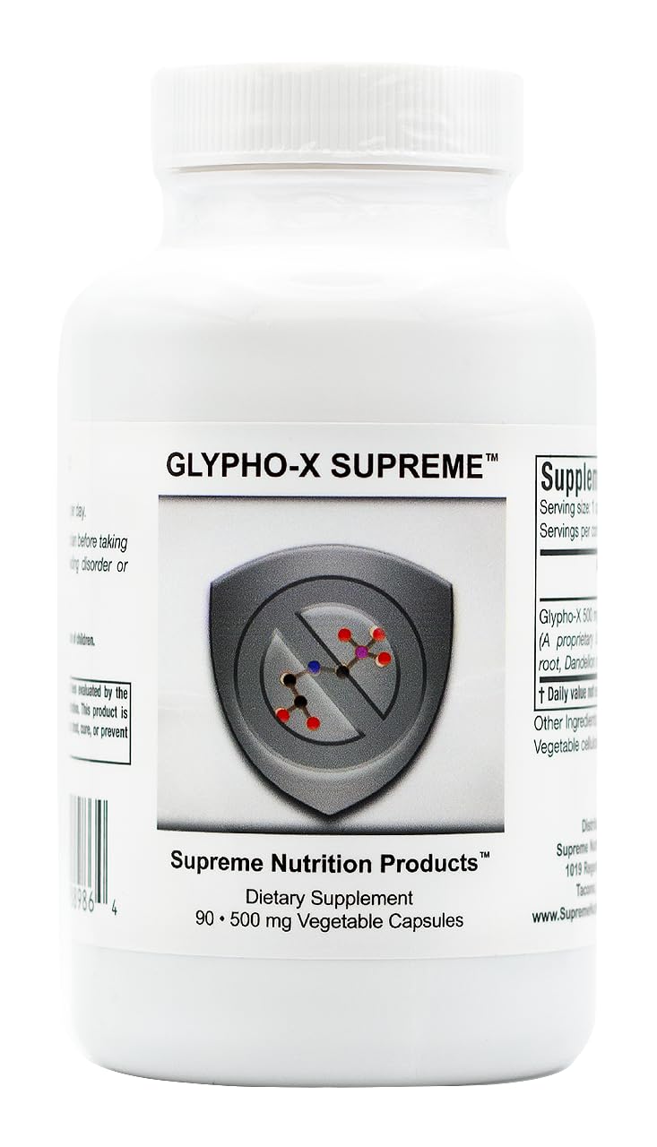 Supreme Nutrition Products suplemento de ervas com raiz de bardana, raiz de dente-de-leão e folha de manjericão, 90 cápsulas vegetarianas