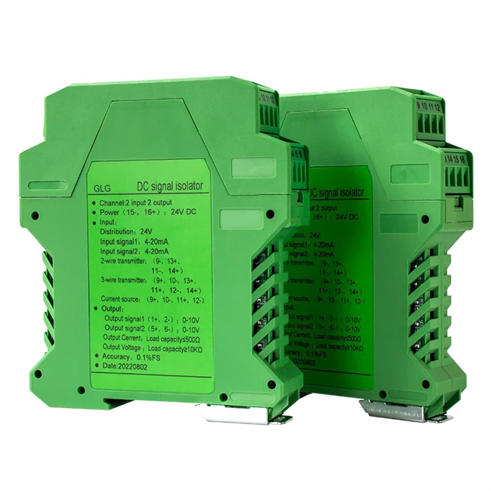 Isolateur de signal 0-5V 0-5V DC24V pour convertisseur analogique industriel