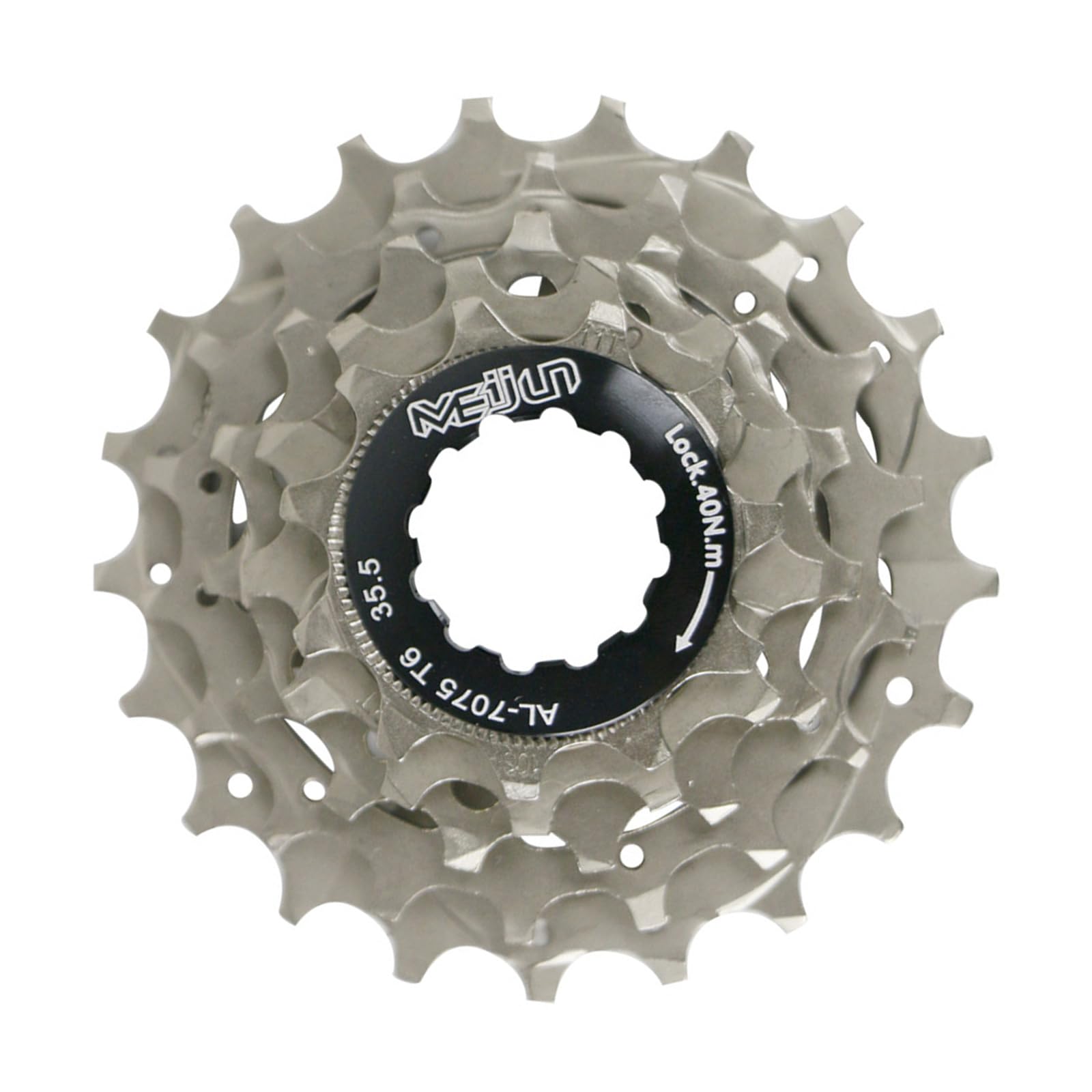 Cassette multivitesses et volant d'inertie galvanisé pour vélo plié