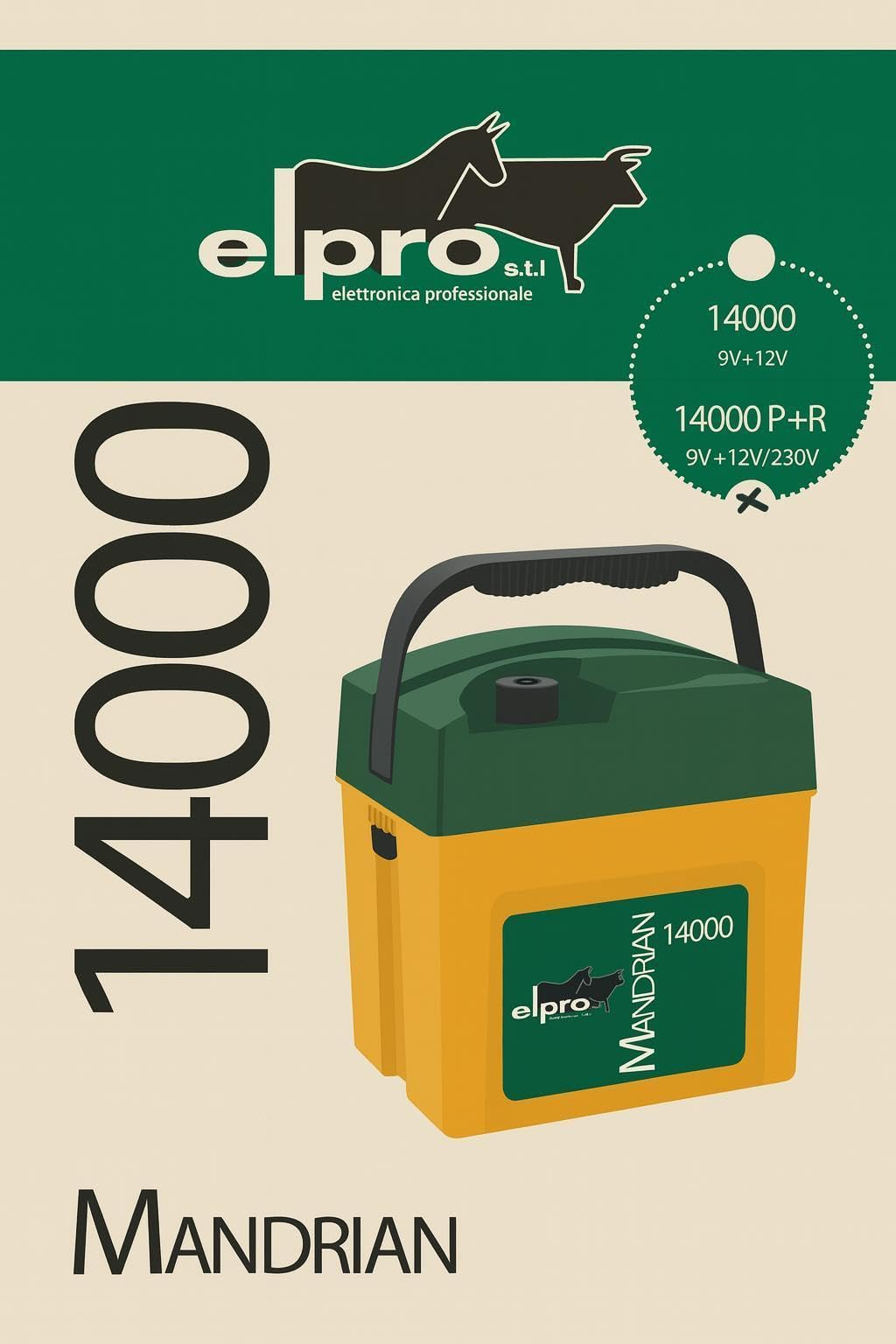 ELETTRIFICATORE A PANNELLO SOLARE 'MANDRIAN MULTIFUNCTION'