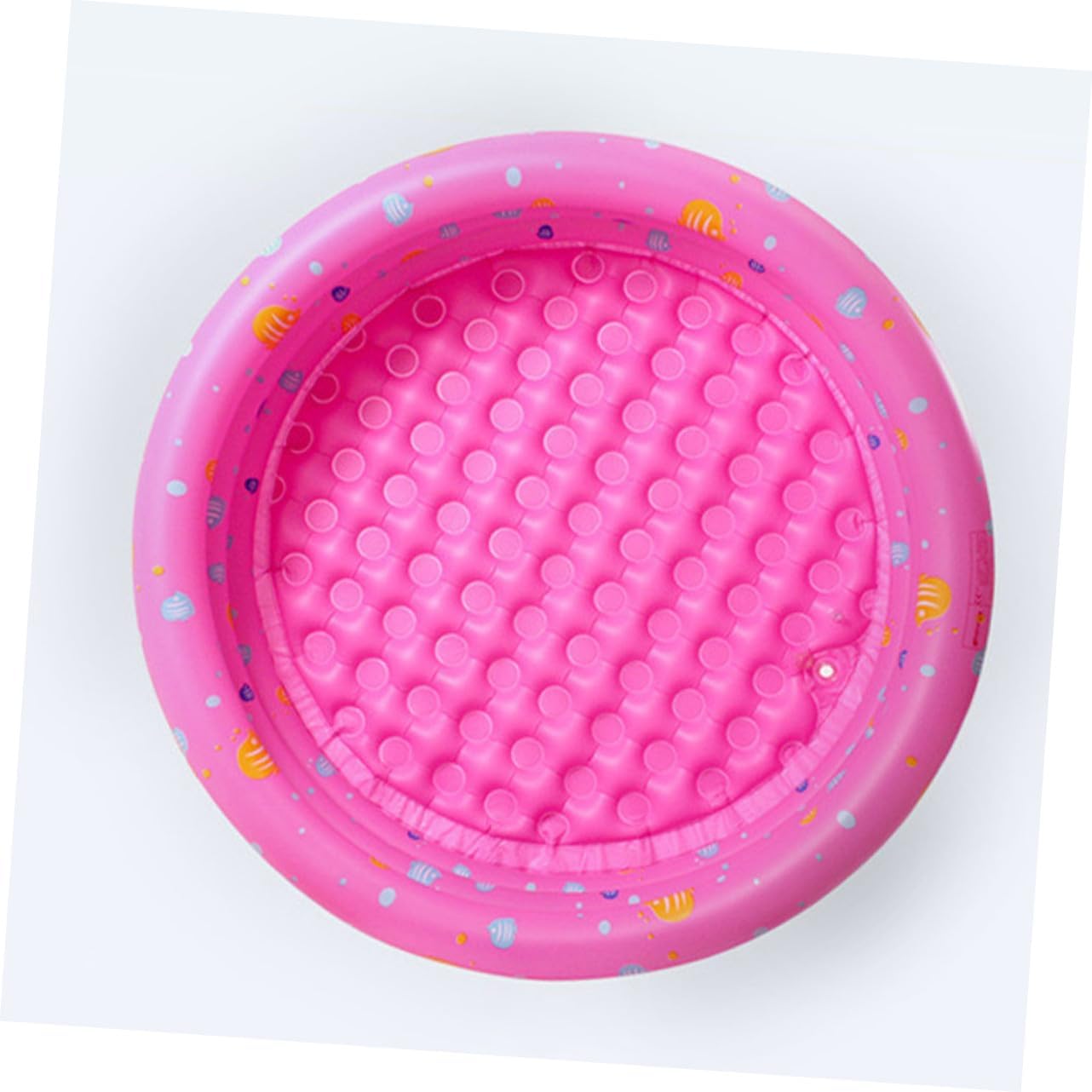 Inflatable Round Swimming Pool for Pink Cartoon Design Anti-Skid Paddling Pool Outdoor Indoor Summer Gift for Boys