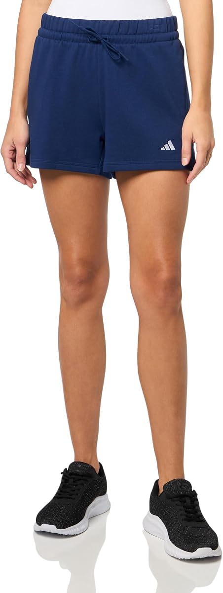 adidas Plus Size Essentials Small Logo Feel Cozy Shorts
