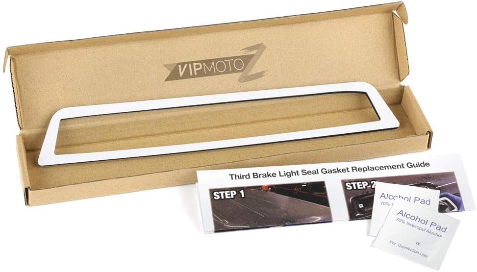 VIPMOTOZ Tercera junta de sello para lámpara de freno para 1997-2011 compatible con camioneta Dodge Dakota  Espuma de repuesto de sello de 0.157 in