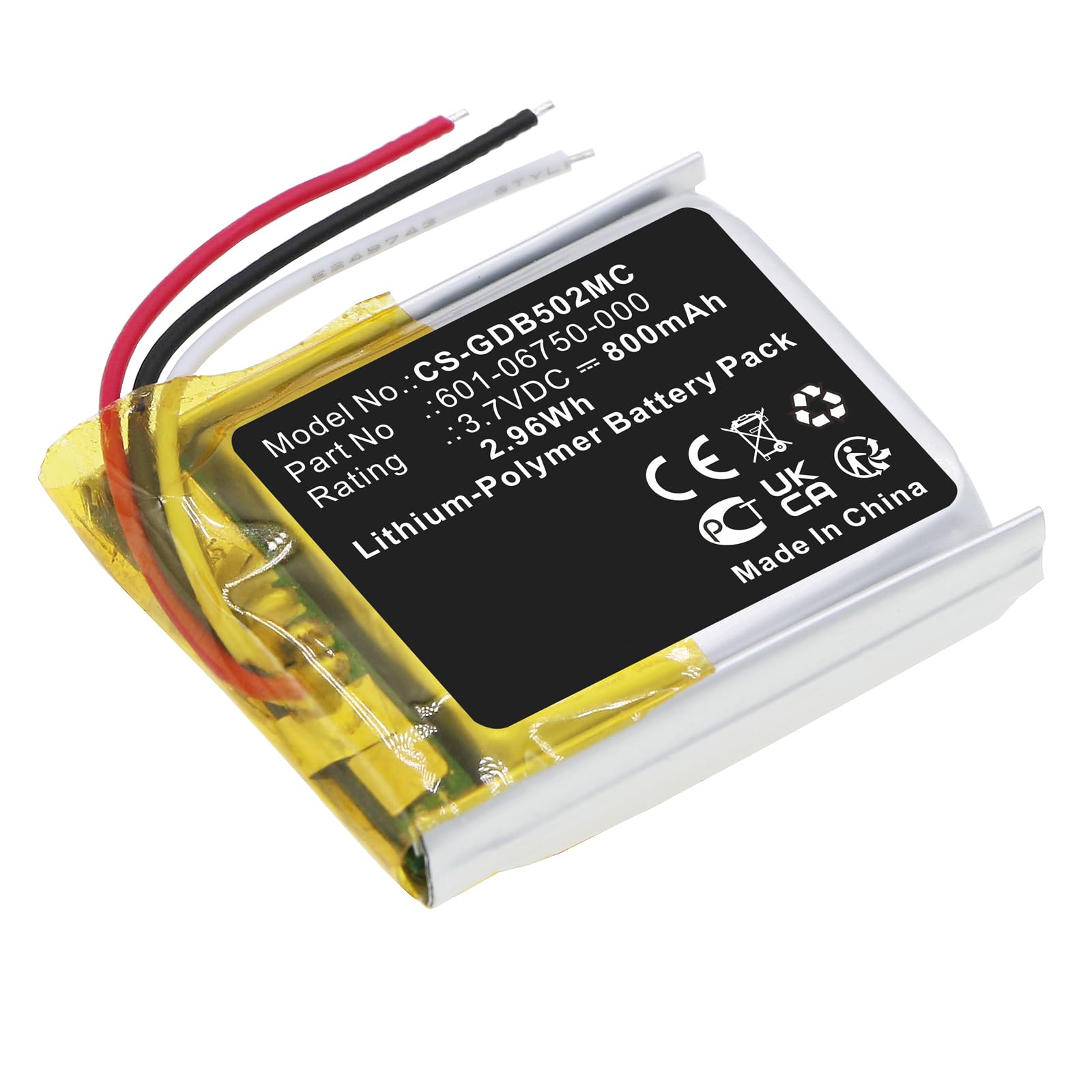 Sisawia Replacement Battery for GoPro CHDHS-101,CHDHS-501,Hero 4 Session,Hero 5 Session,HWMR1,HWPR1,601-06750-000,601-06750-101,601-10257-000,1000mAh