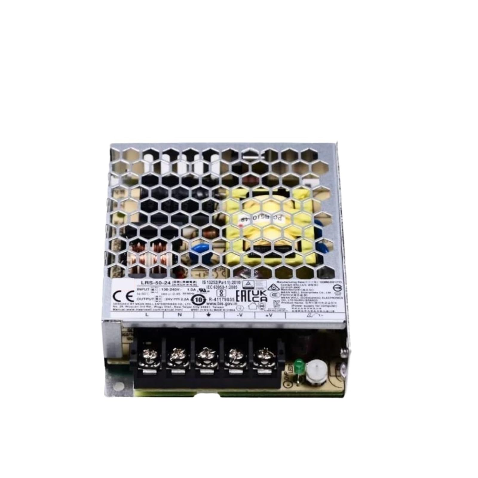 HYUJNAFZR LRS-50 LRS-50-3.3 LRS-50-5 LRS-50-12 LRS-50-15 LRS-50-24 LRS-50-36 LRS-50-48 LRS50 50W Switching Power Supply(Lrs-50-15v)