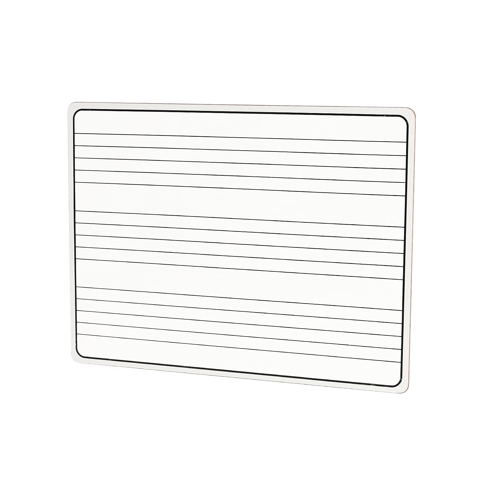 Pizarra blanca de borrado en seco para personal de música, de una sola cara, 9 x 11.875 pulgadas, uso doméstico o escolar