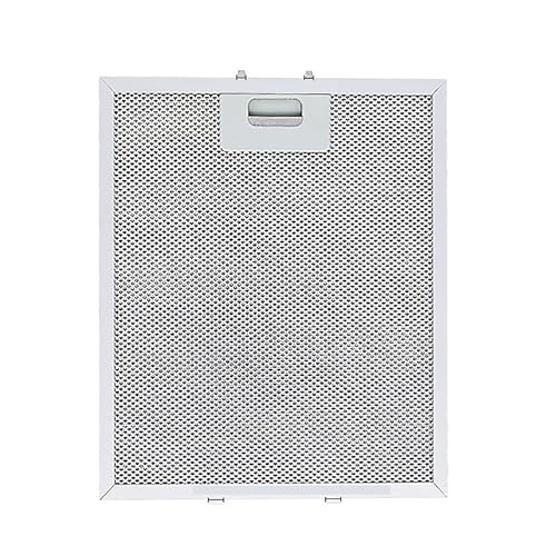 ZXBBTZ 2 Stück Dunstabzugshaube Filter Metall 32x26 Cm Metallfilter Dunstabzugshaube Aluminum Metallfettfilter für Dunstabzugshauben Metall-Fettfilter Universal Metallgewebefilter Dunstabzug Filter