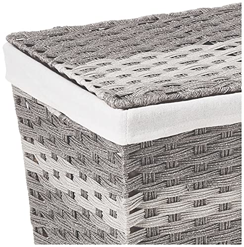 Whitmor Liner And Lid Laundry Hamper, Gray Wash #TOP3