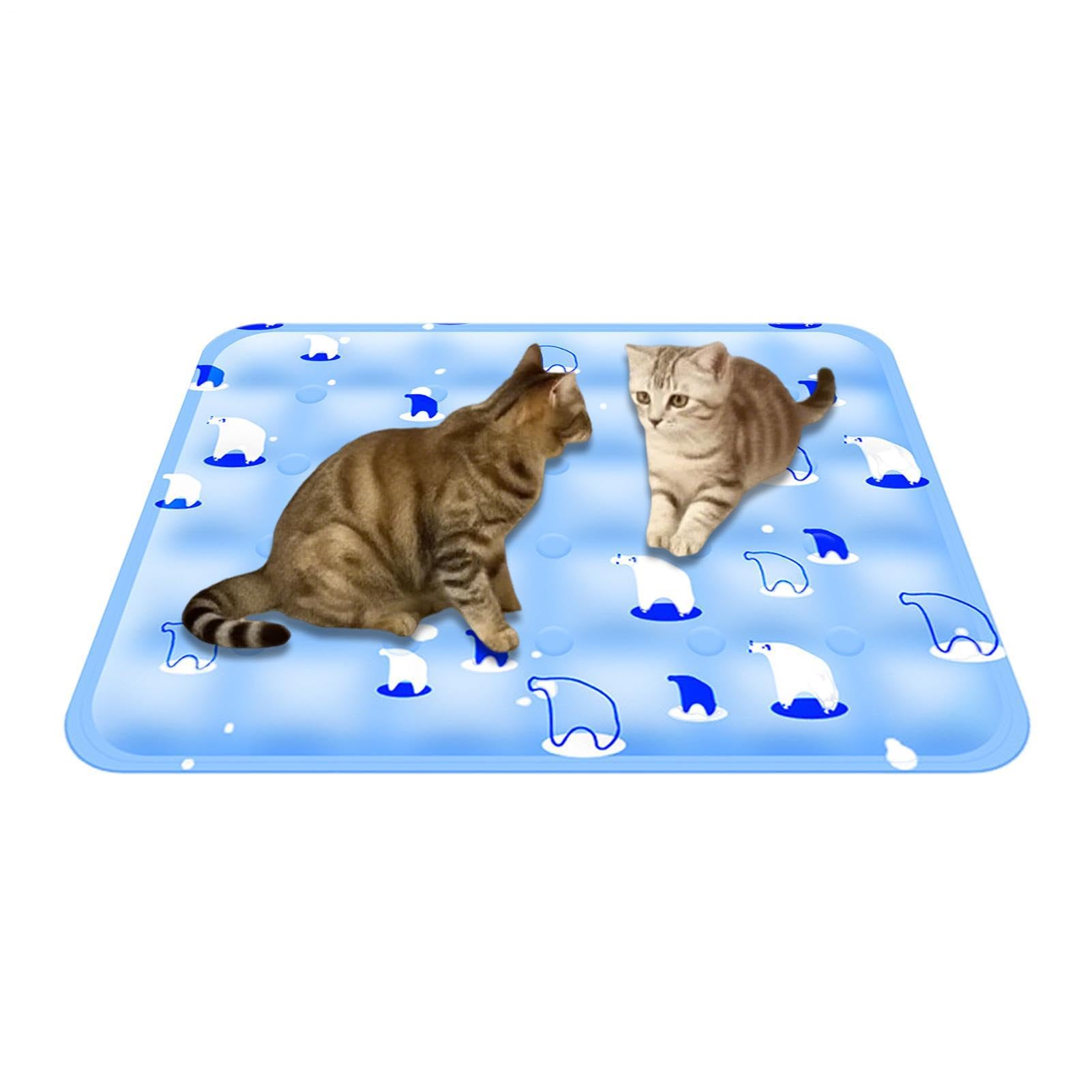 Tapis rafraîchissant portable pliable pour cage et terrasse