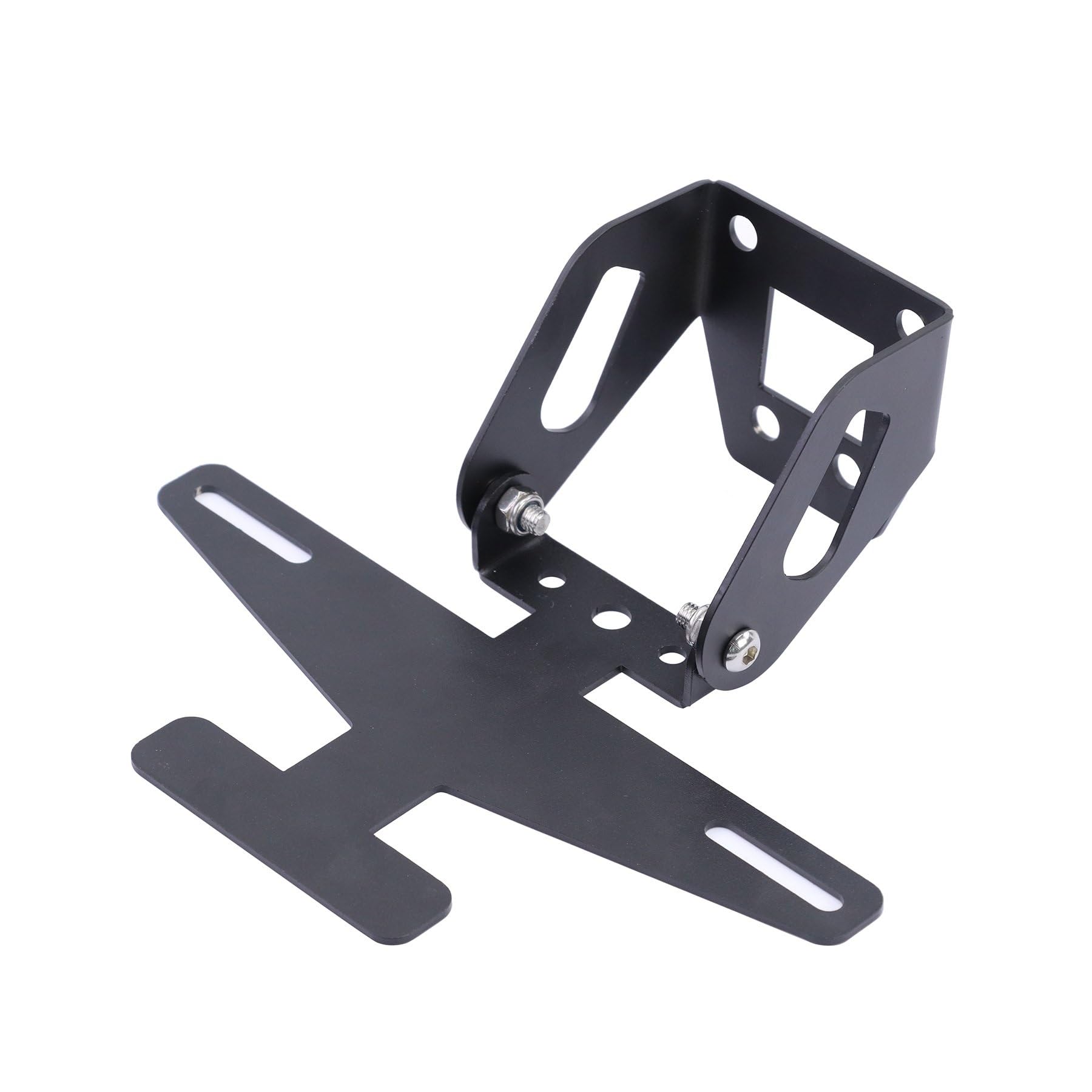 Portatarga Pieghevole Moto Per Ninja 400 500 Z400 Z500 2019-2024 Con Eliminacoda E Luce LED