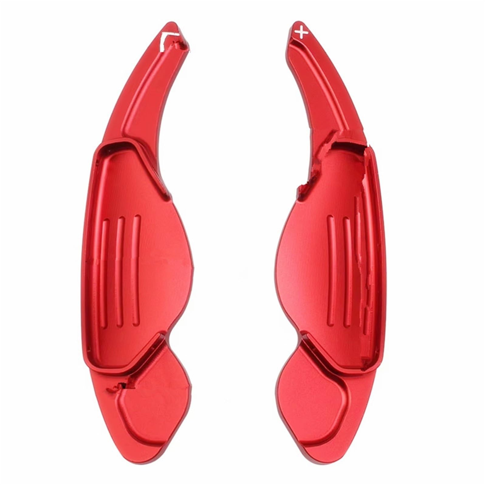 yongewu Car Shift Paddle Compatible with Jaguar for XFL 2016-2017 for Jaguar XF 2011-2016 for XJ 2010-2017 car Shift Paddles(Red)