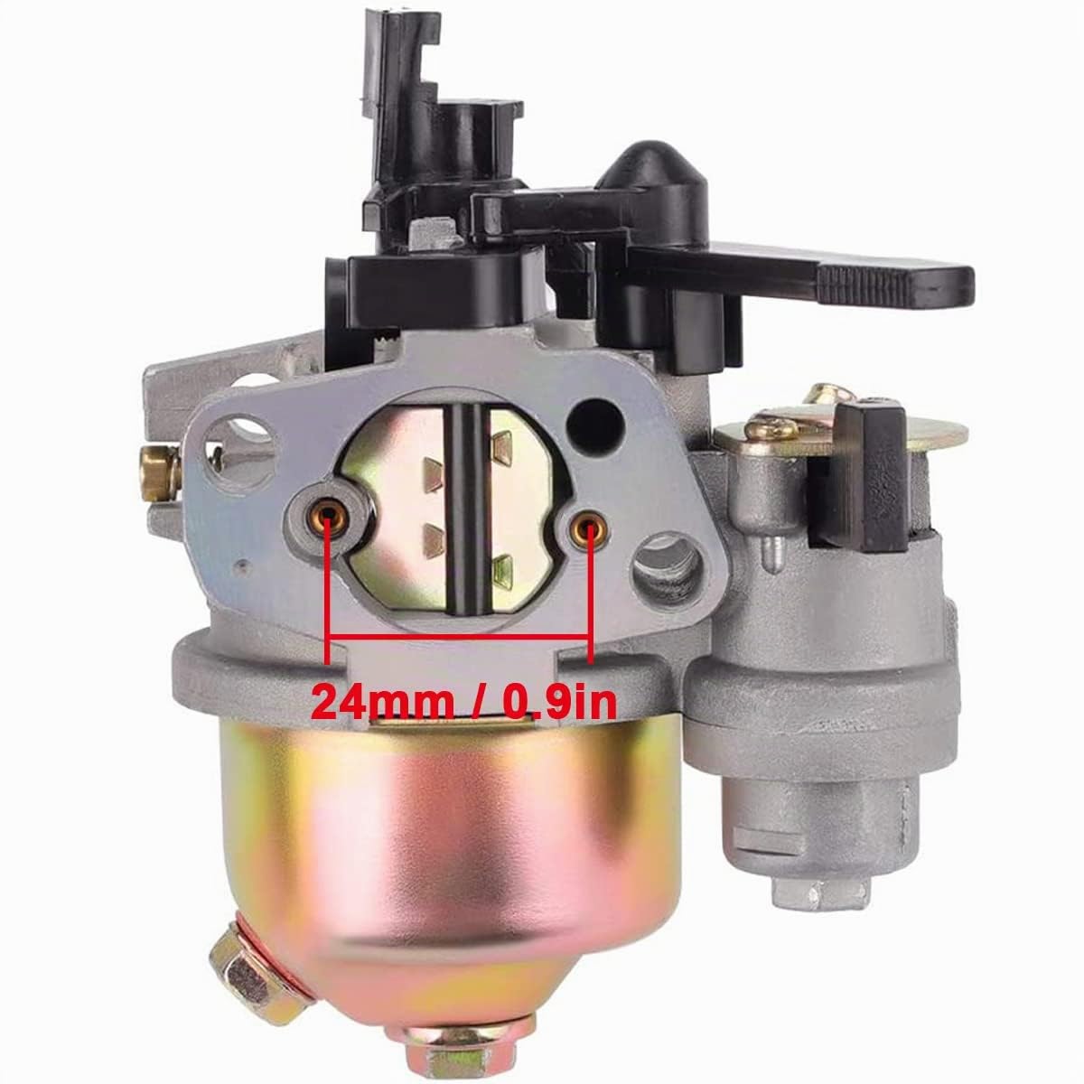 ZAMDOE GX160 Kit Carburatore per Honda GX140 GX 160 GX200 GX168 5HP 5.5HP 6.5HP Motore, con Autoavvolgente, Filtro Aria Bobina di Accensione Guarnizione Candela