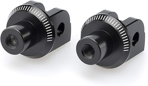 Puig 6453N - Adaptador de estribera piloto negro