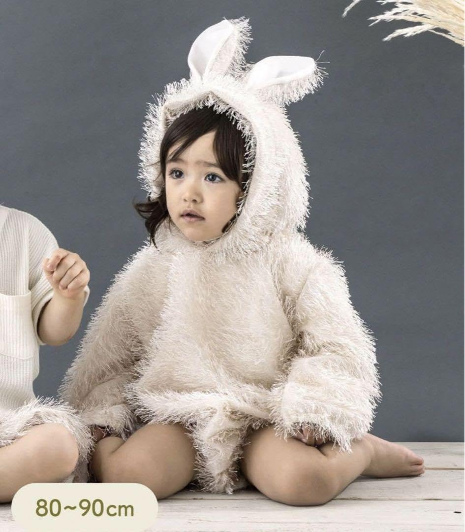 Amazon.co.jp: うさぎロンパース KIDS お月見 スリーコインズ スリコ