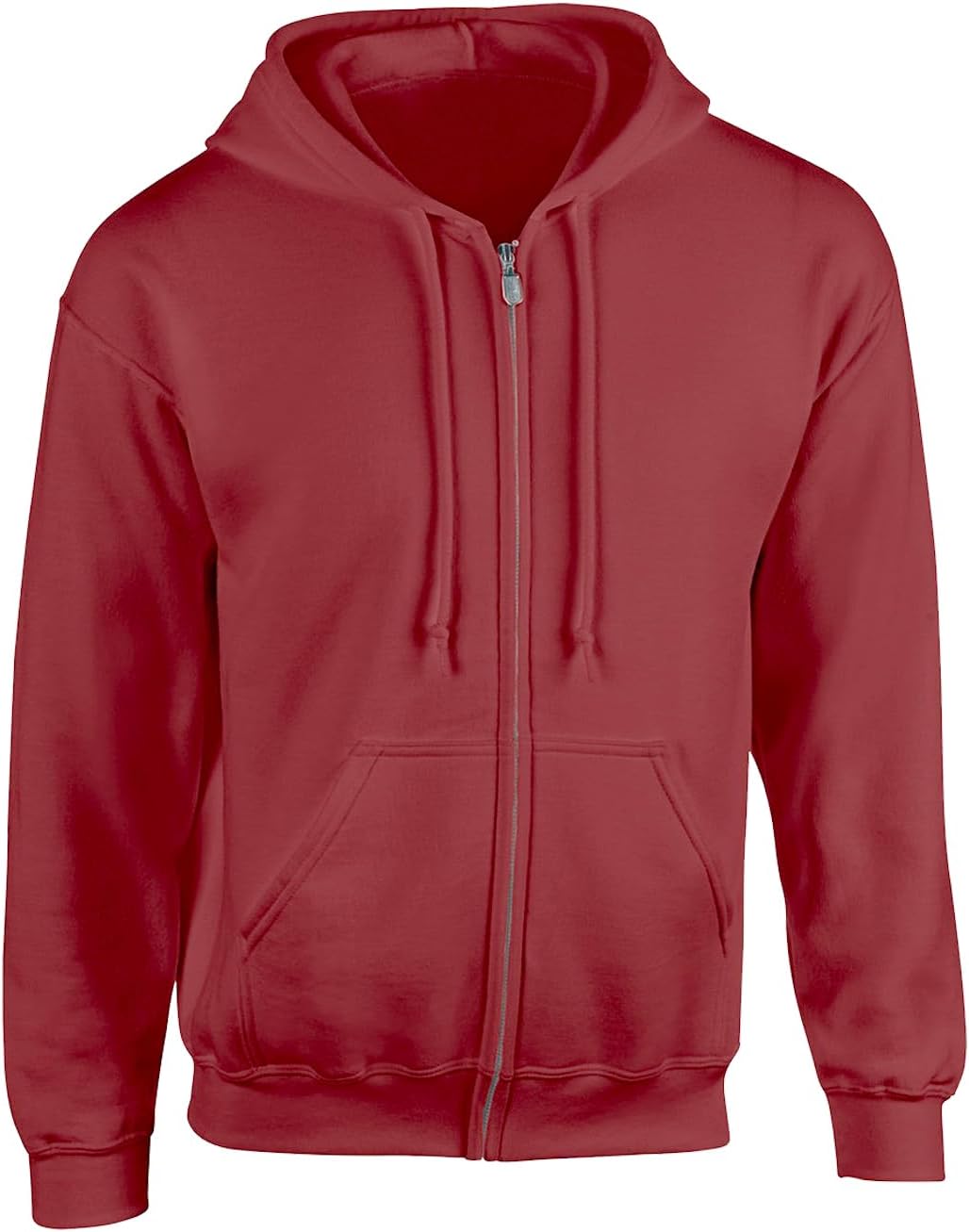 Mens Full Zipper Hoodies Adult Heavy Blend Full-Zip Up Hooded Sweatshirt - in 16 Colors. Sizes S-5XL
