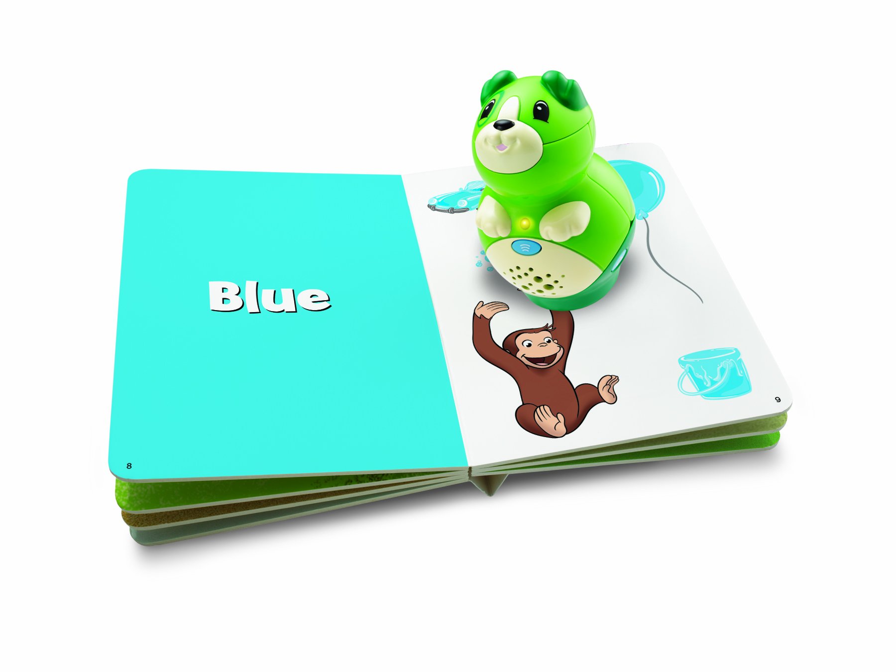 Amazon.com: LeapFrog Tag Junior Book: Curious George Color Fun