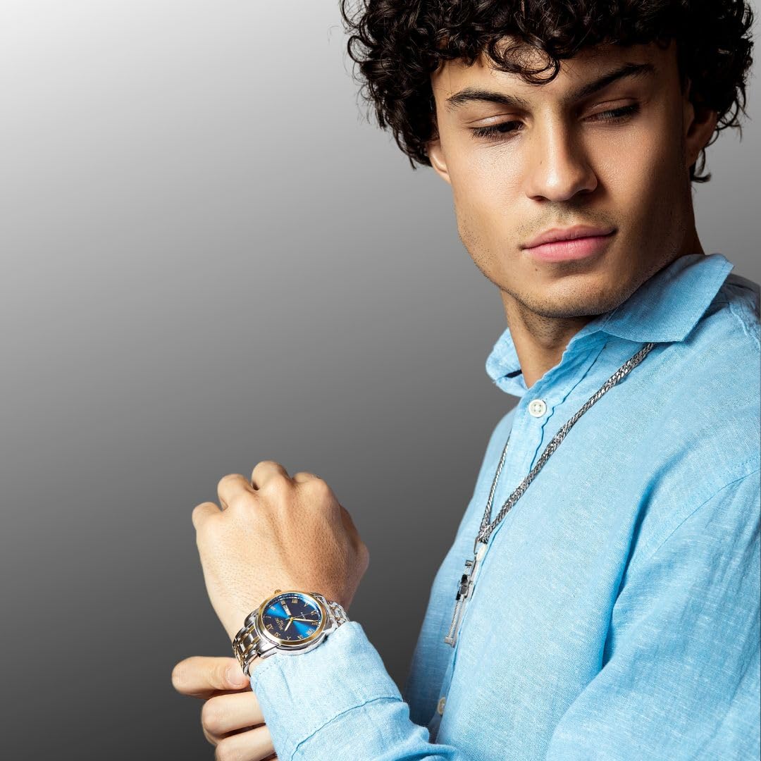 Relógio Masculino “Sublime” em Aço Inoxidável 41mm com Ponteiros Luminosos, Calendário e Resistência à Água 30M – Estilo Clássico e Elegante – Acompanha Caixa Premium em promoção! Veja a oferta e mais achadinhos de Relógios de pulso 6 Hoje é o melhor dia para comprar Relógio Masculino “Sublime” em Aço Inoxidável 41mm com Ponteiros Luminosos, Calendário e Resistência à Água 30M – Estilo Clássico e Elegante – Acompanha Caixa Premium com aquele preço maroto! Promoção! Aproveite a oferta! 6